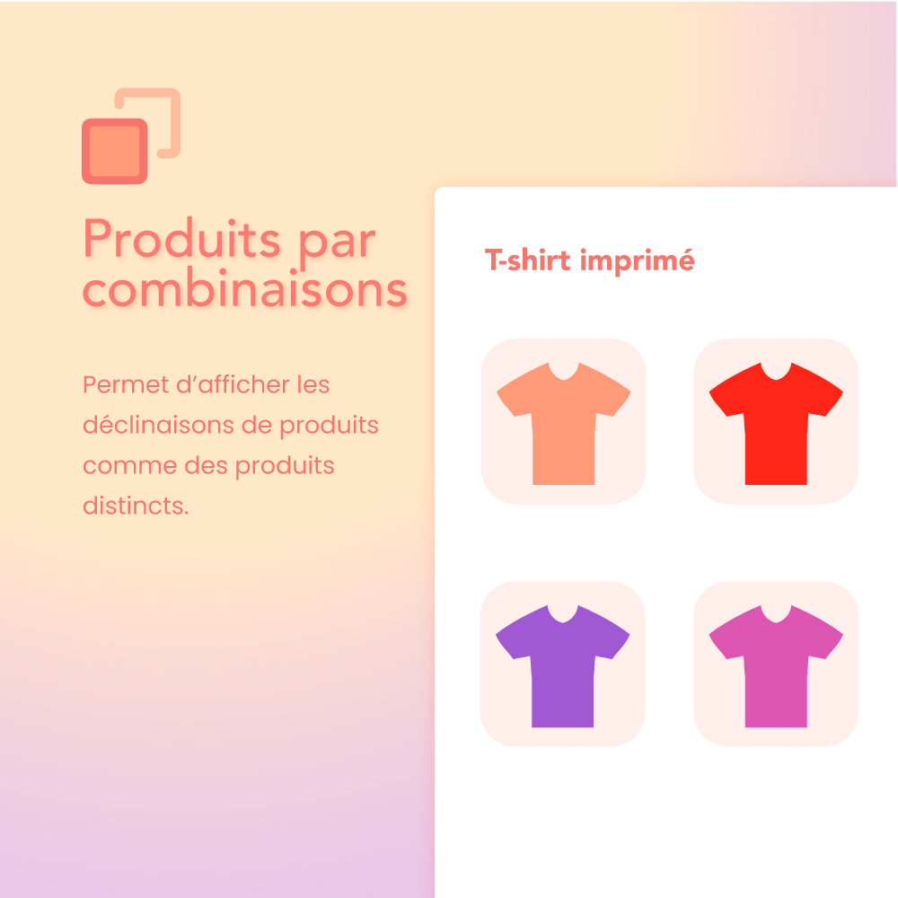 #Module Prestashop: Produits par déclinaisons, Affichage des déclinaisons comme des produits individuels
